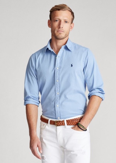 Men's Polo Ralph Lauren Classic Fit Twill Shirts | 023164FPN